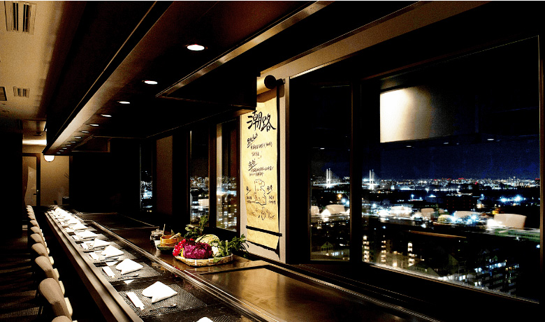 和風鉄板焼潮路内装イメージ