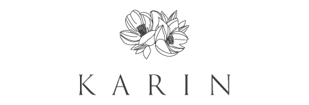 ケーキショップ「KARIN」ロゴ